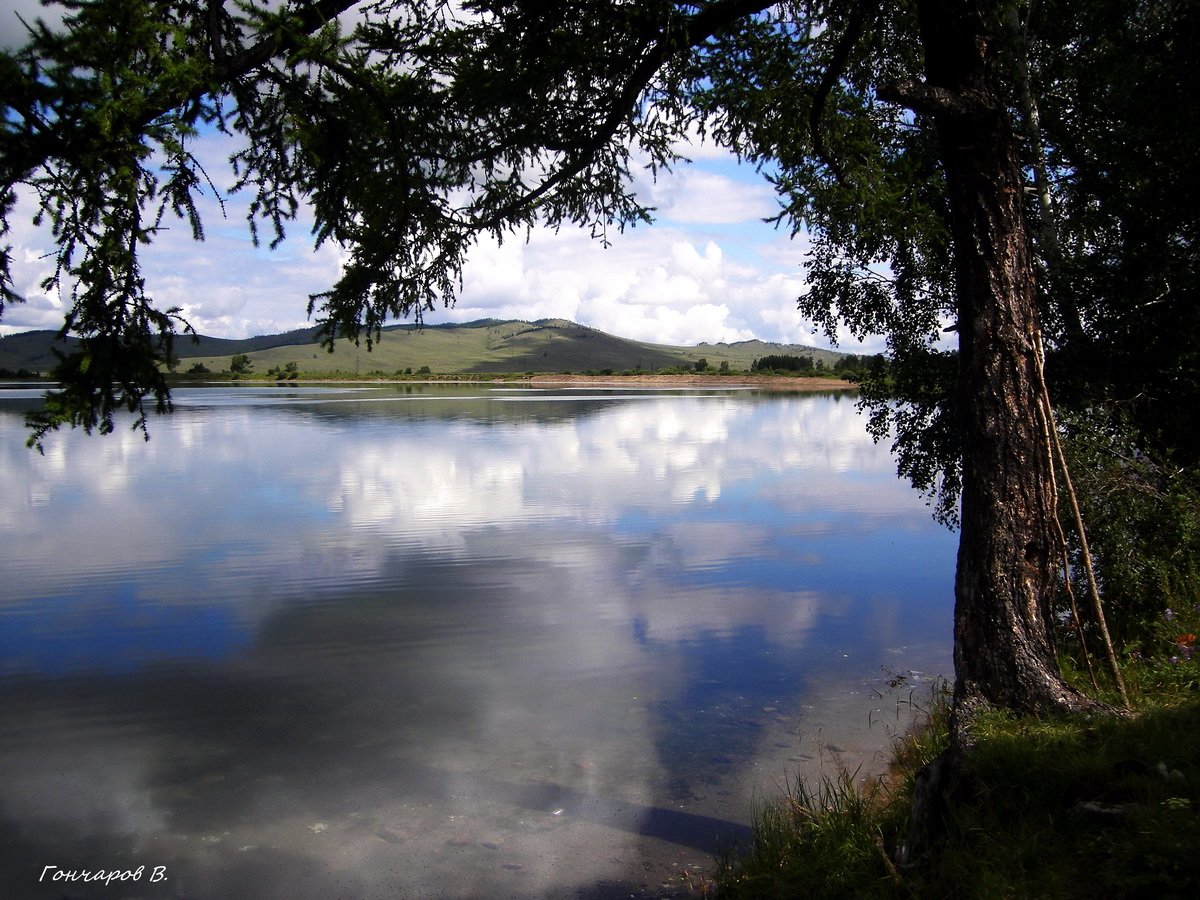 Озеро пионерское Собачье Хакасия