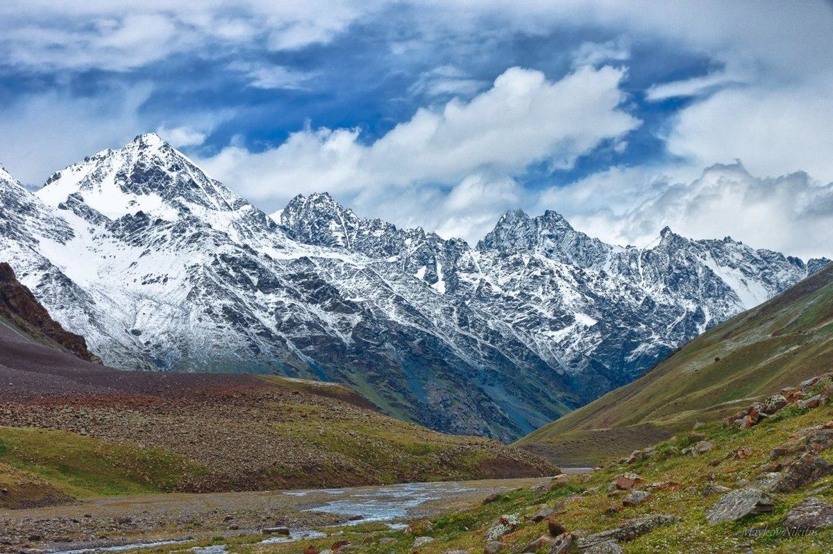 Кыргызстан горы Тянь-Шань