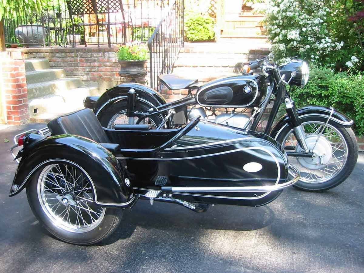 BMW r60/2 1960 с коляской Velorex