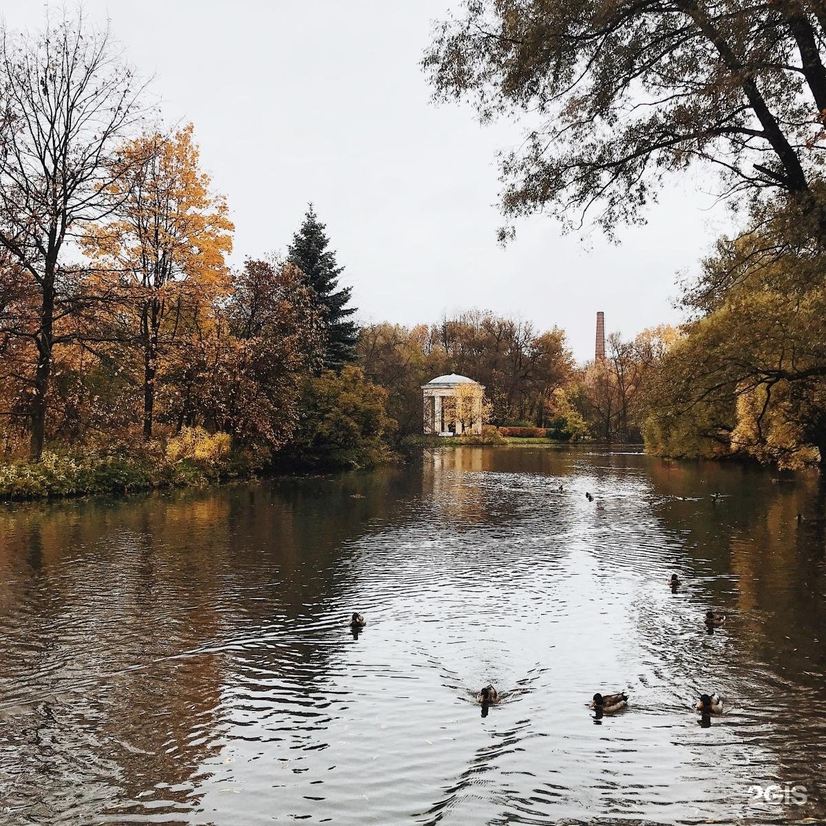 Екатерингофский парк в Санкт-Петербурге