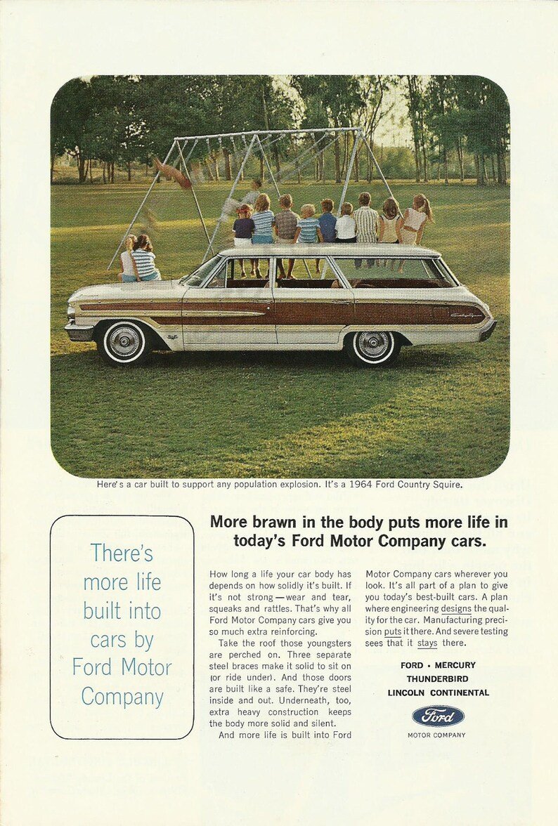 1964 Ford Country Squire Station Wagon