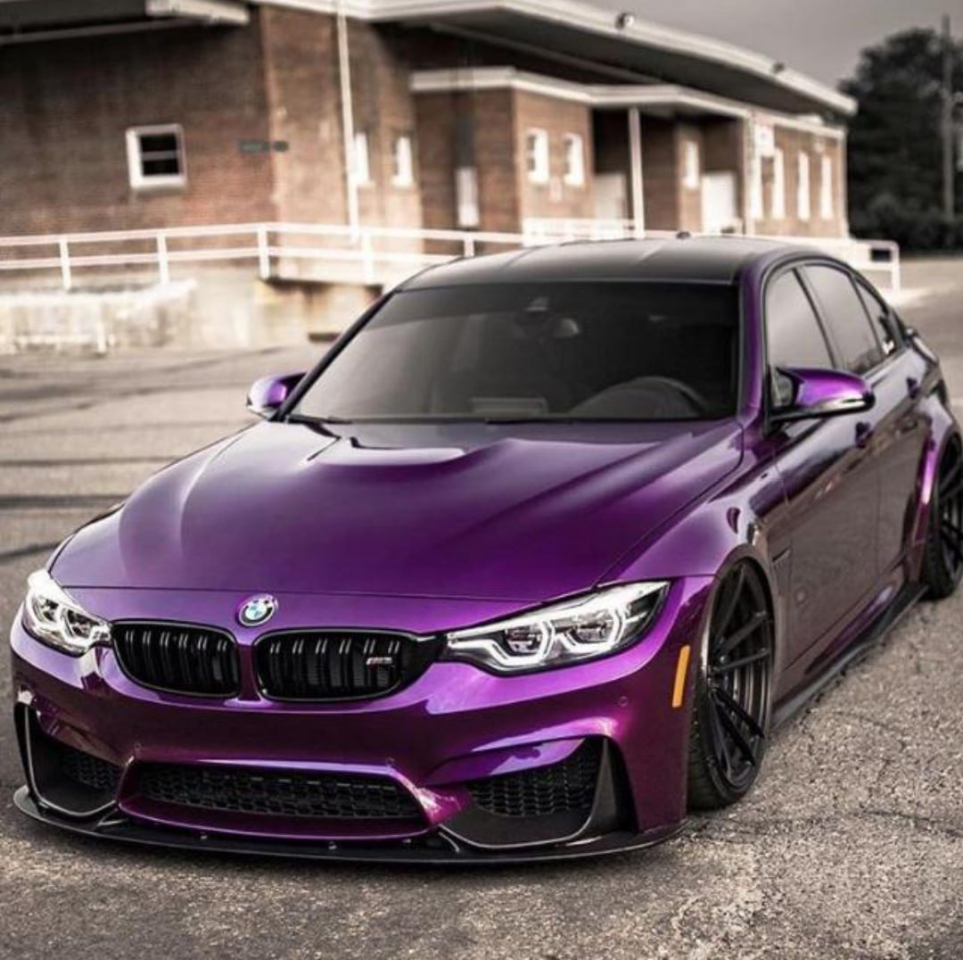 BMW m3 Purple