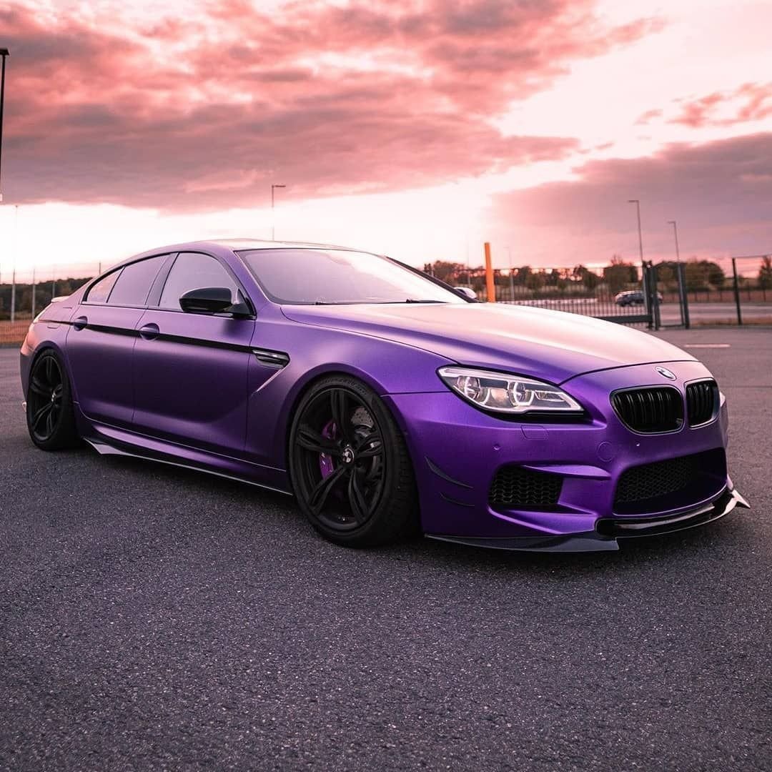Фиолетовая BMW e92