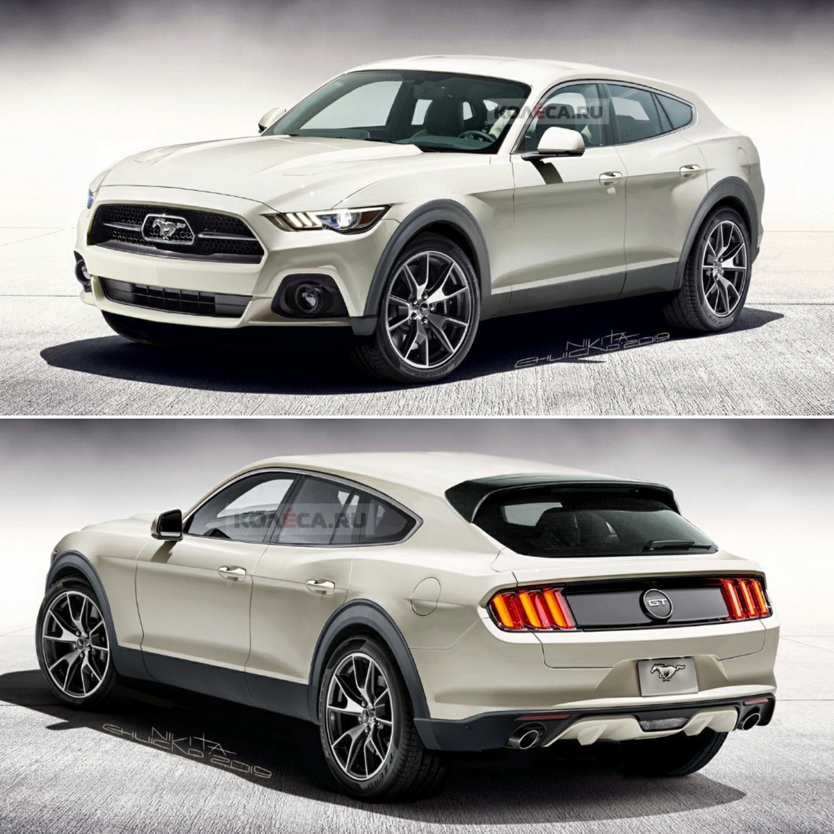 Ford Mustang 2020 кроссовер
