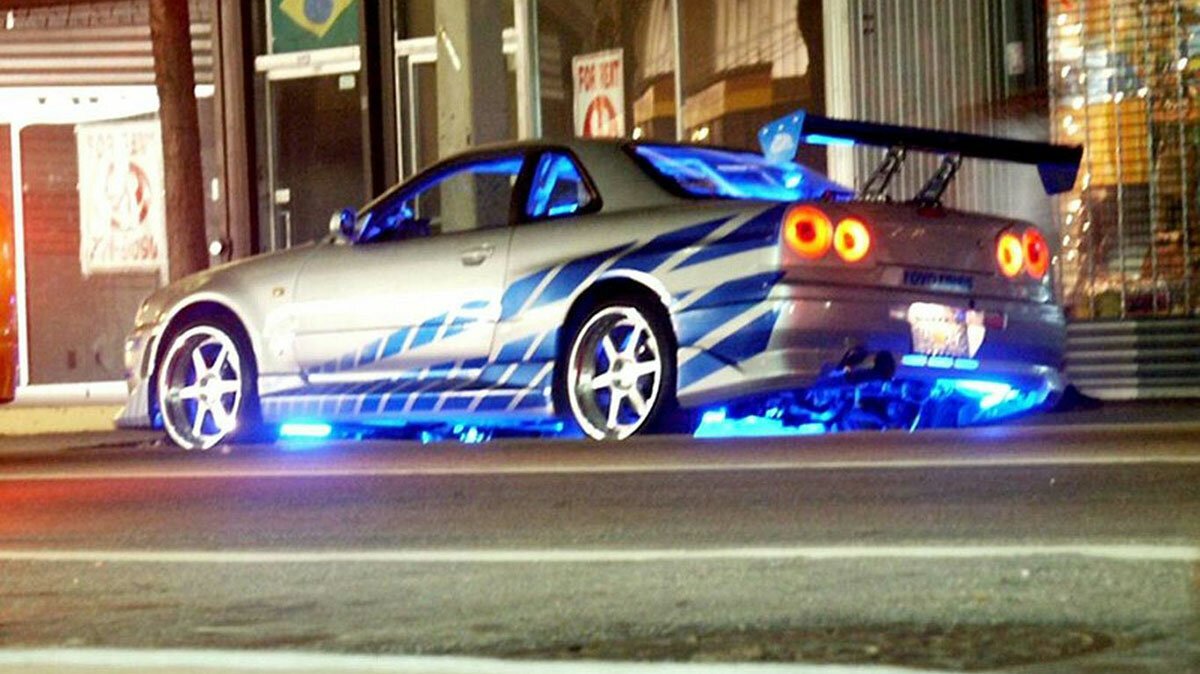 Nissan Skyline GTR r34 Форсаж 2