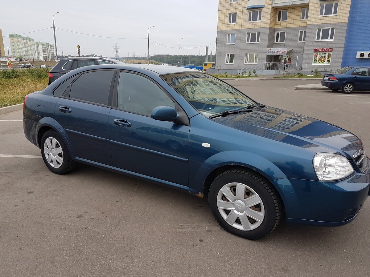 Chevrolet Lacetti 2008 синий