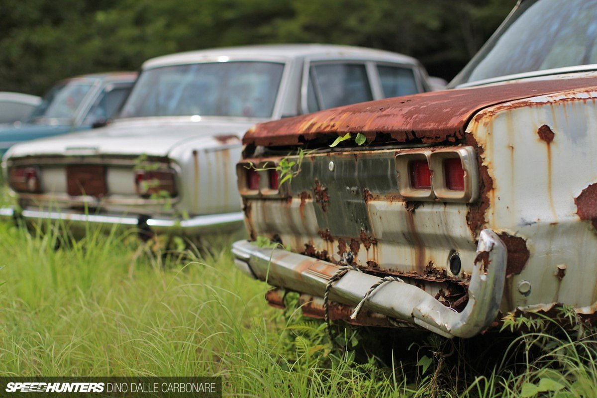 Заброшенные японские автомобили