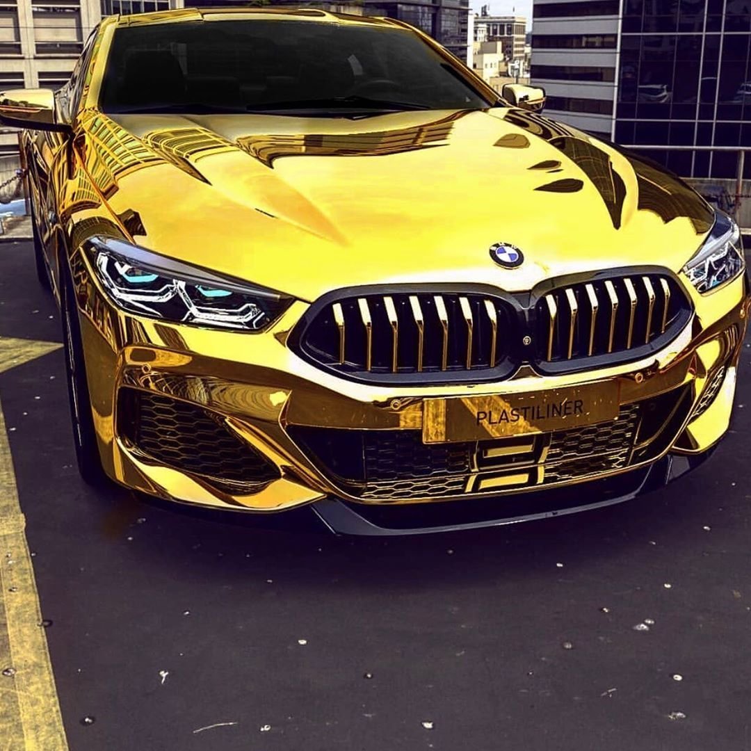 BMW m850 Gold