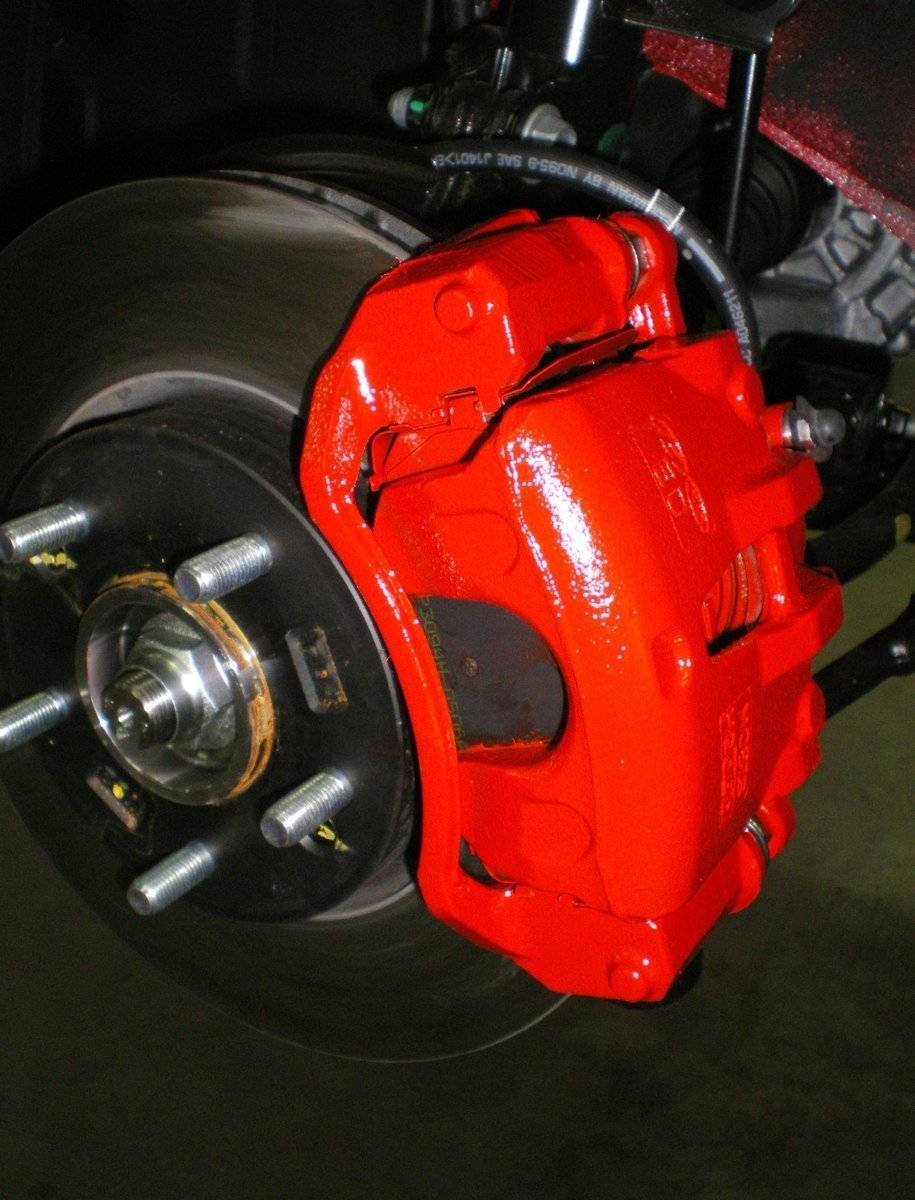 Крашенные суппорта