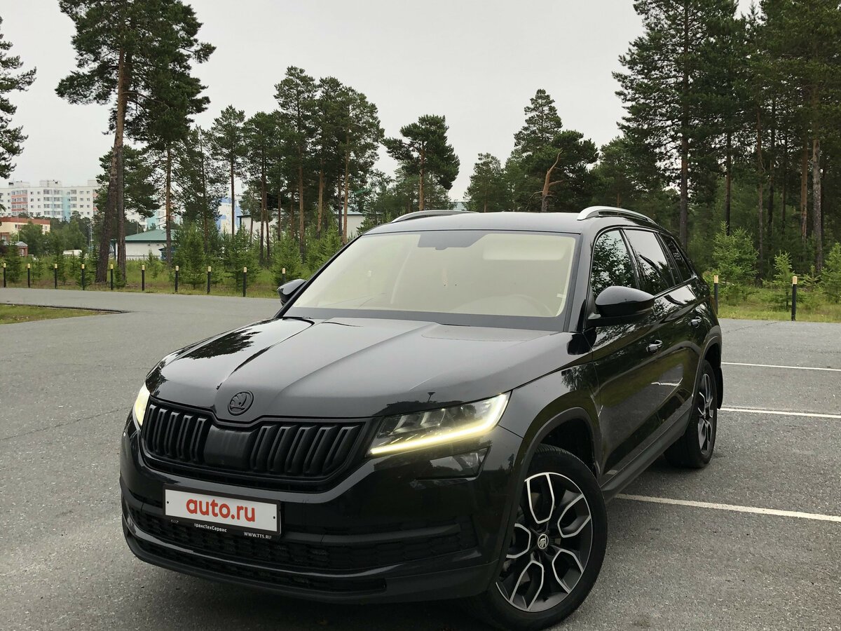 Skoda Kodiaq черный