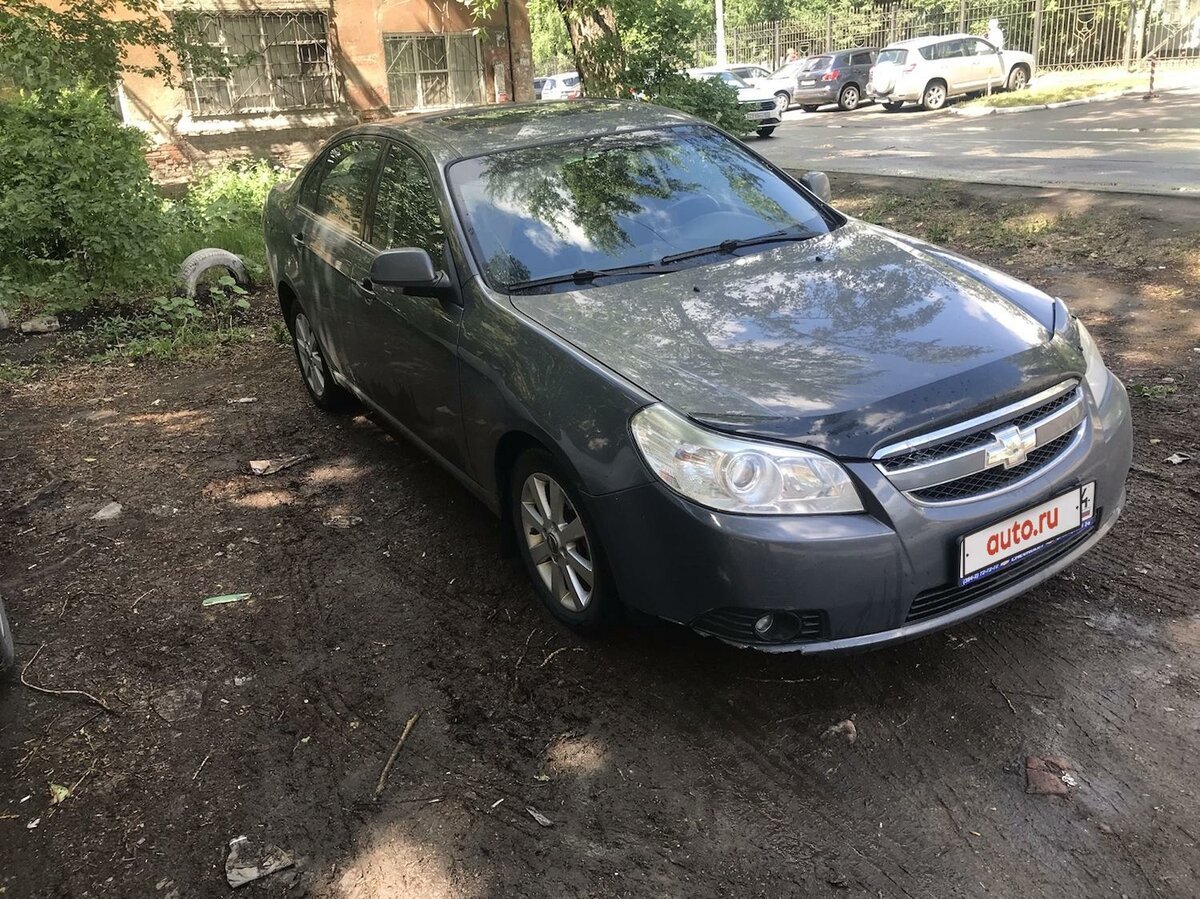 Chevrolet Epica 2010 вид сзади