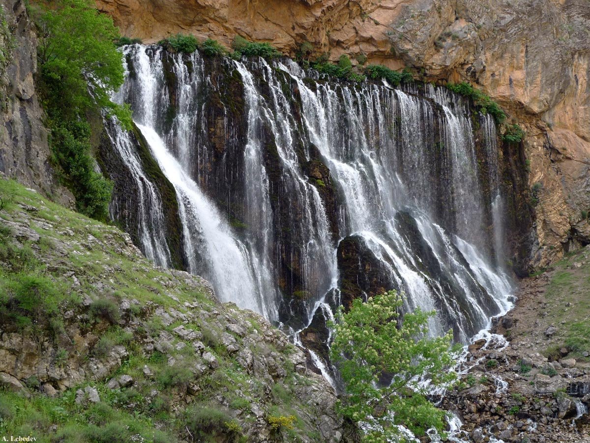 Водопад Капузбаши Кайсери
