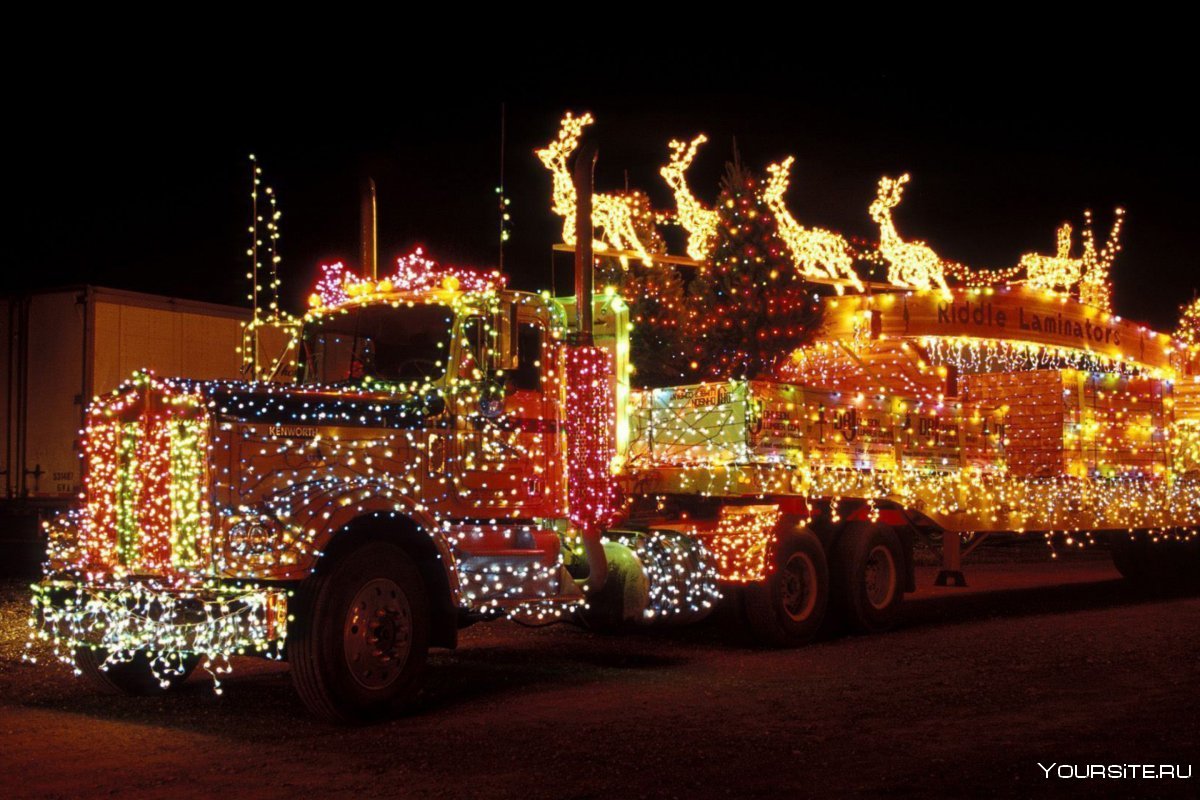 Новогодняя машина