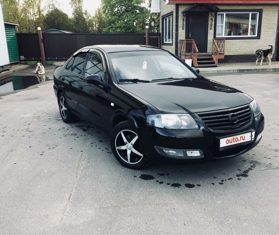 Nissan Almera Classic черная вся