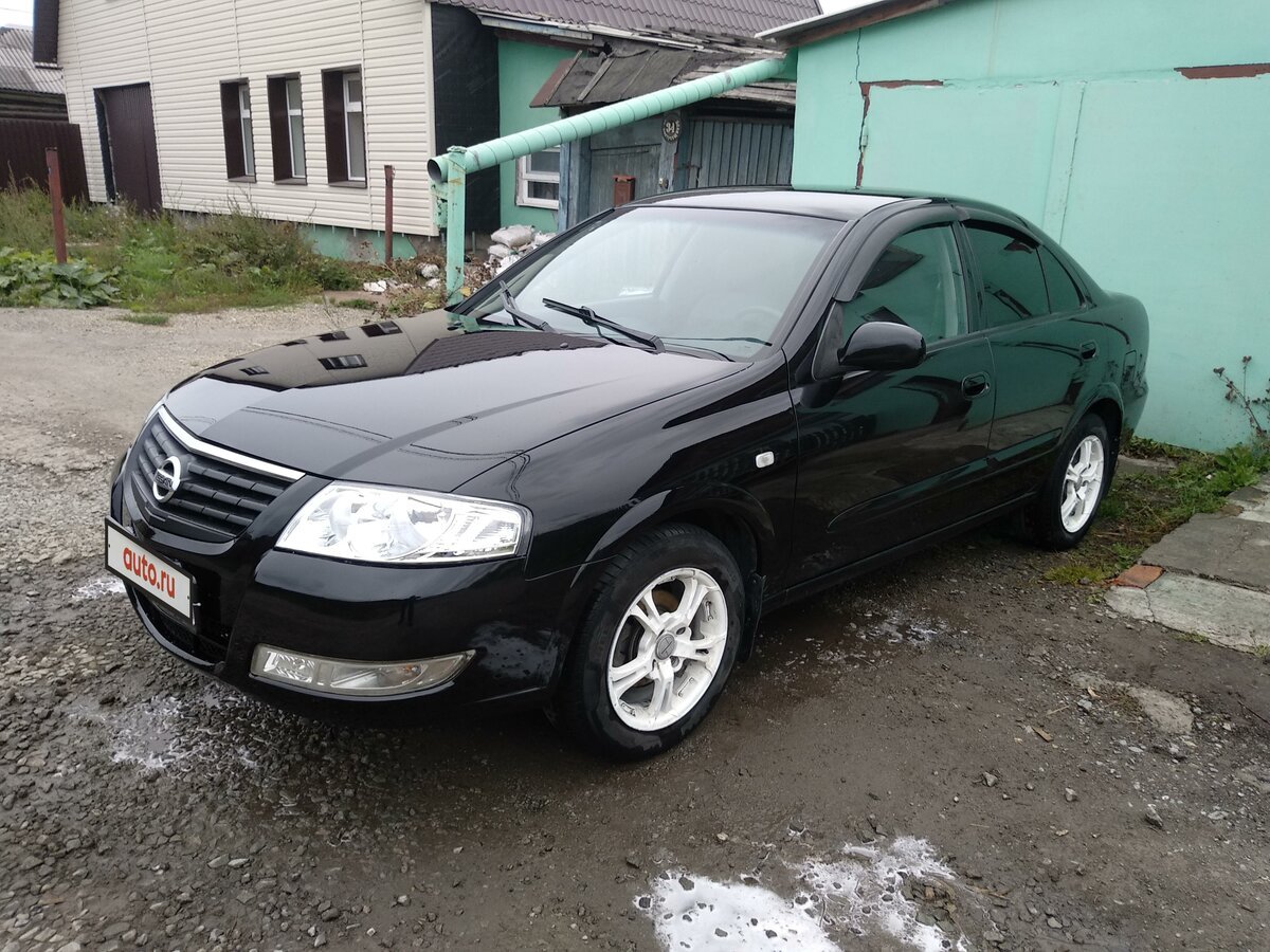 Ниссан Альмера Классик 2007 черная