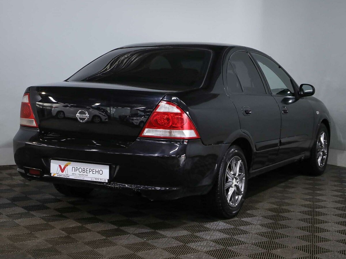 Nissan Almera 2007 черный
