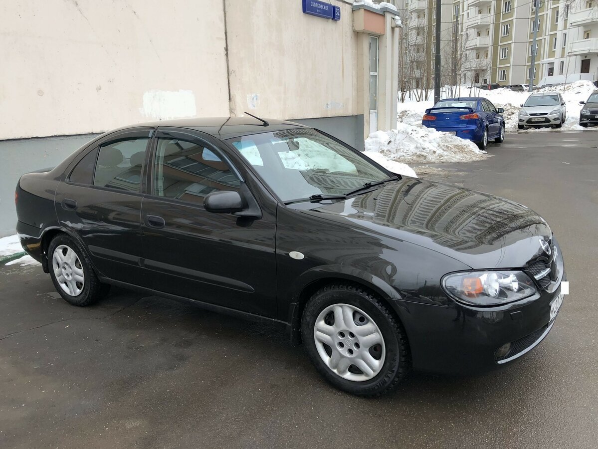 Ниссан Альмера 2005 черный