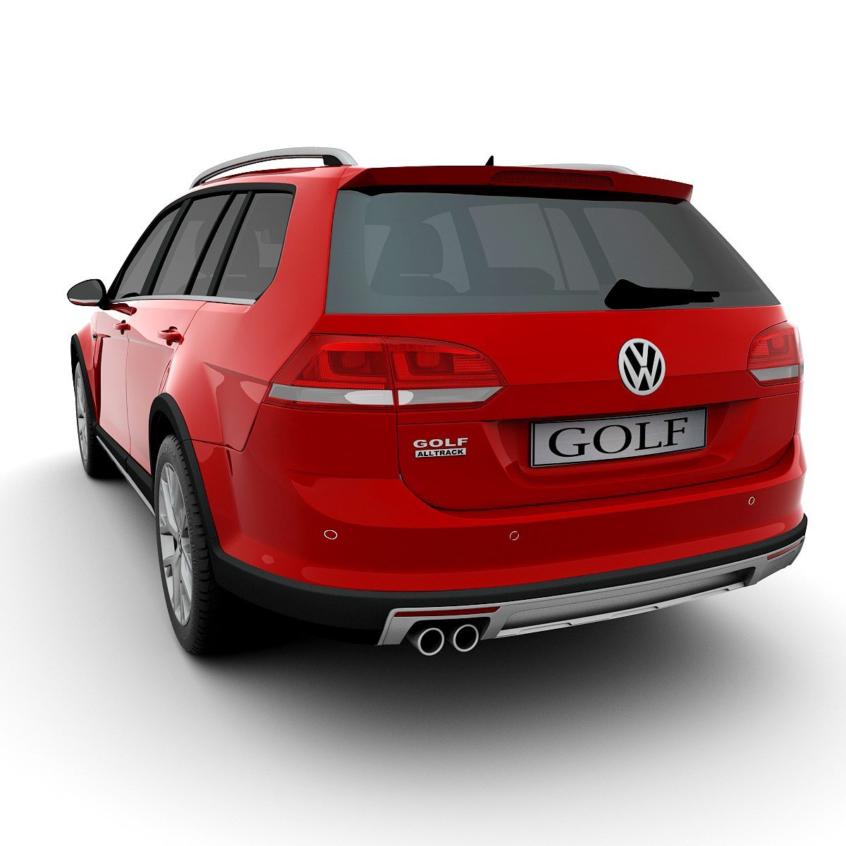 Volkswagen Tiguan II красный 2020