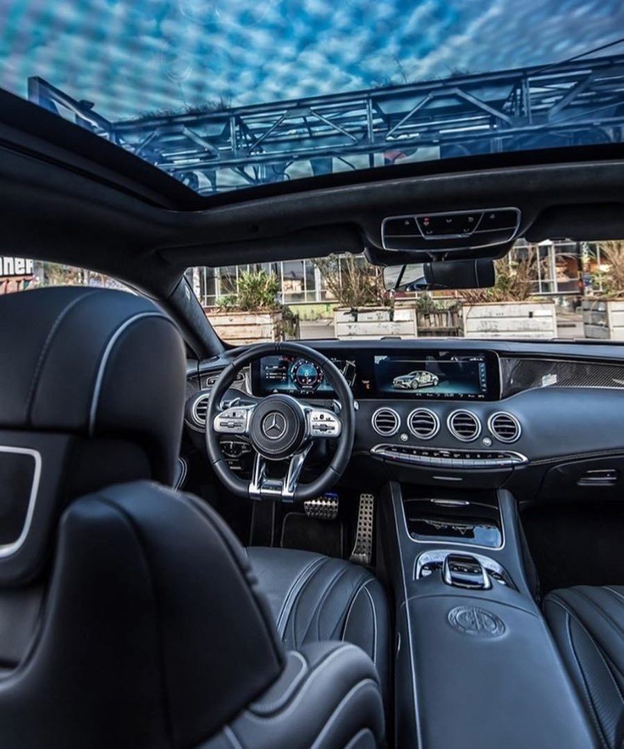 Мерседес АМГ s63 купе салон