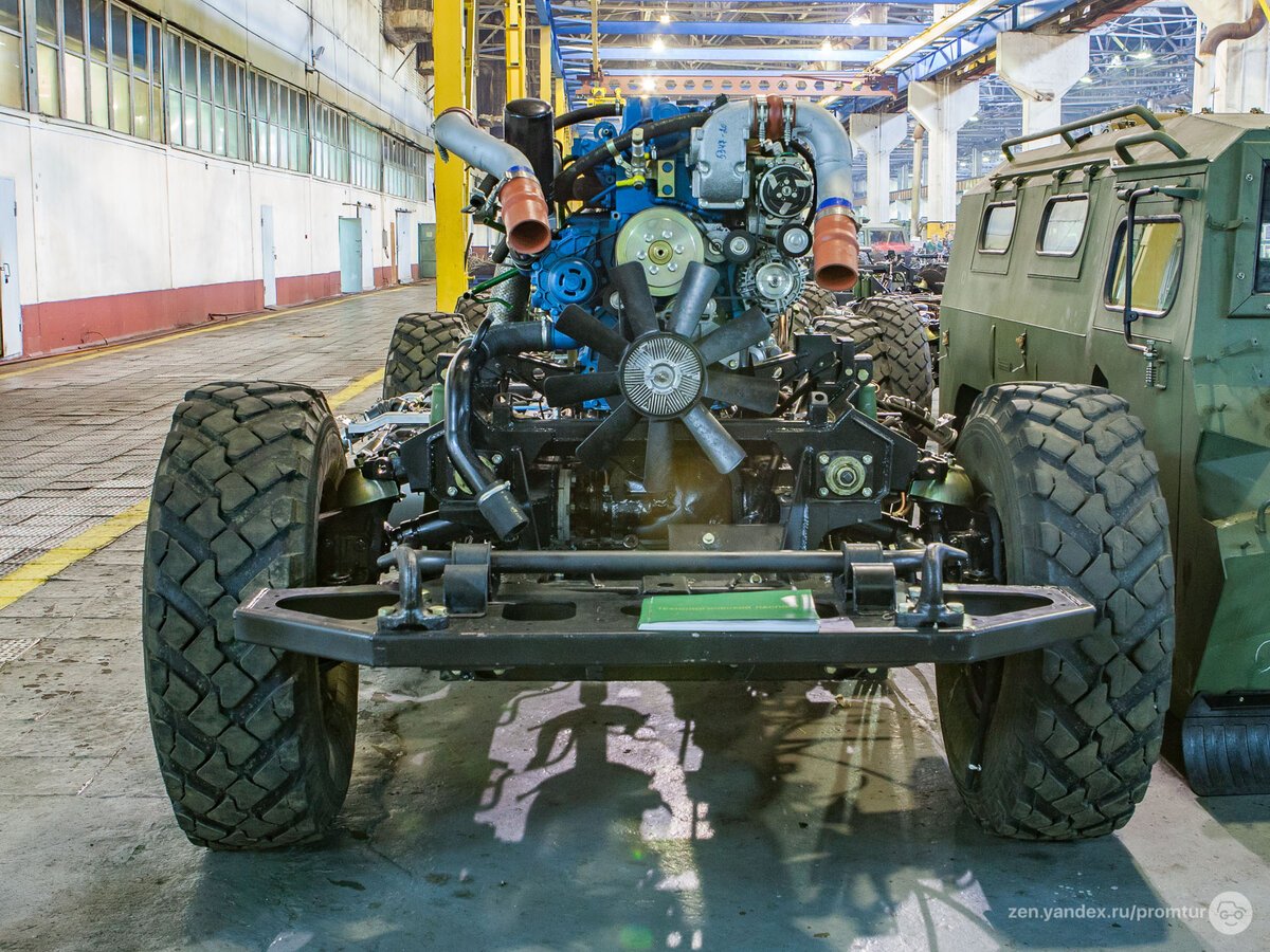 ГАЗ-2330 тигр шасси