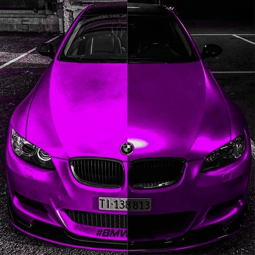 BMW m4 Purple
