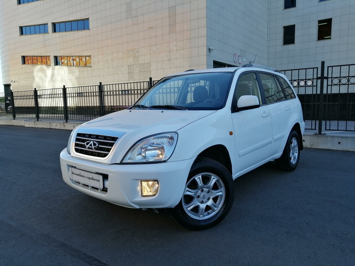 Chery Tiggo t11 белая