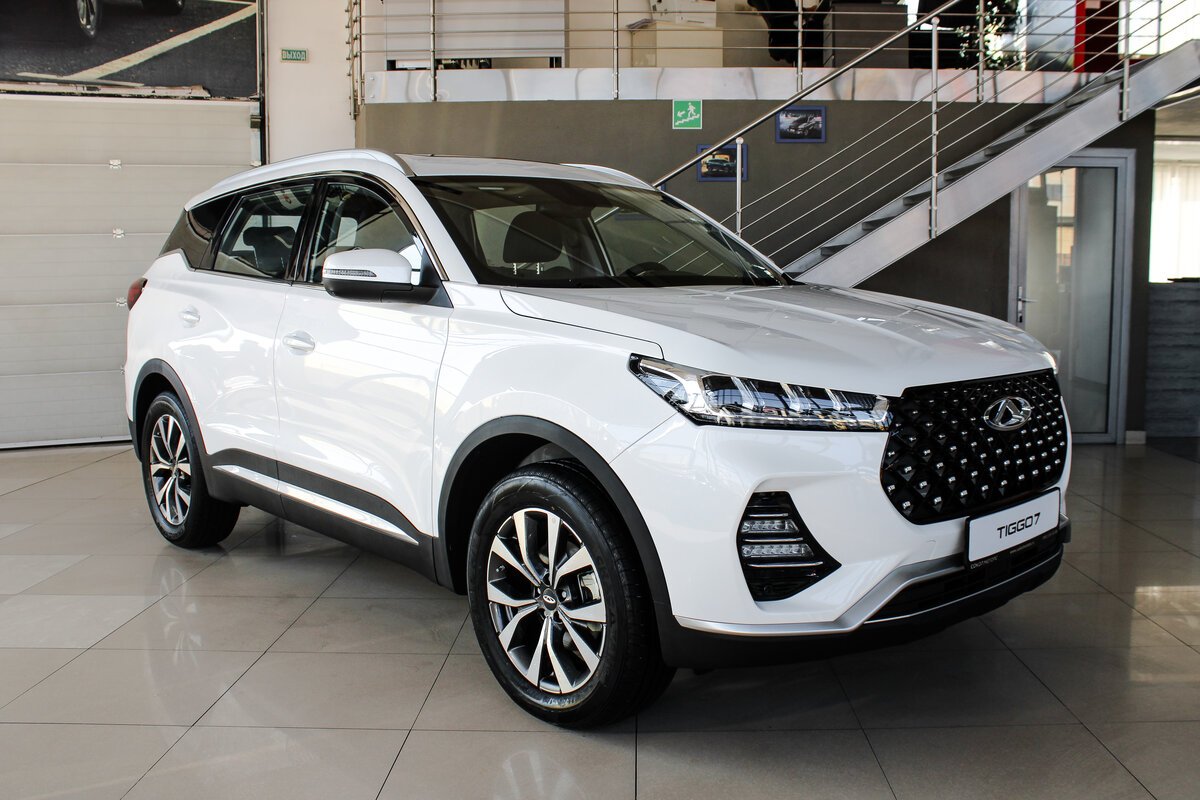 Chery Tiggo 7 Pro белый