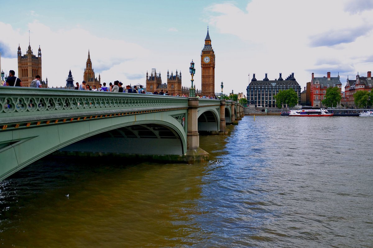 Река Thames в Лондоне