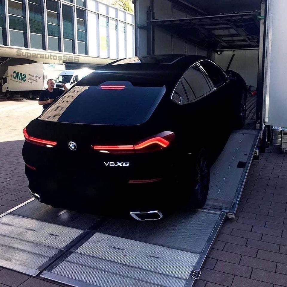BMW x6 Vantablack
