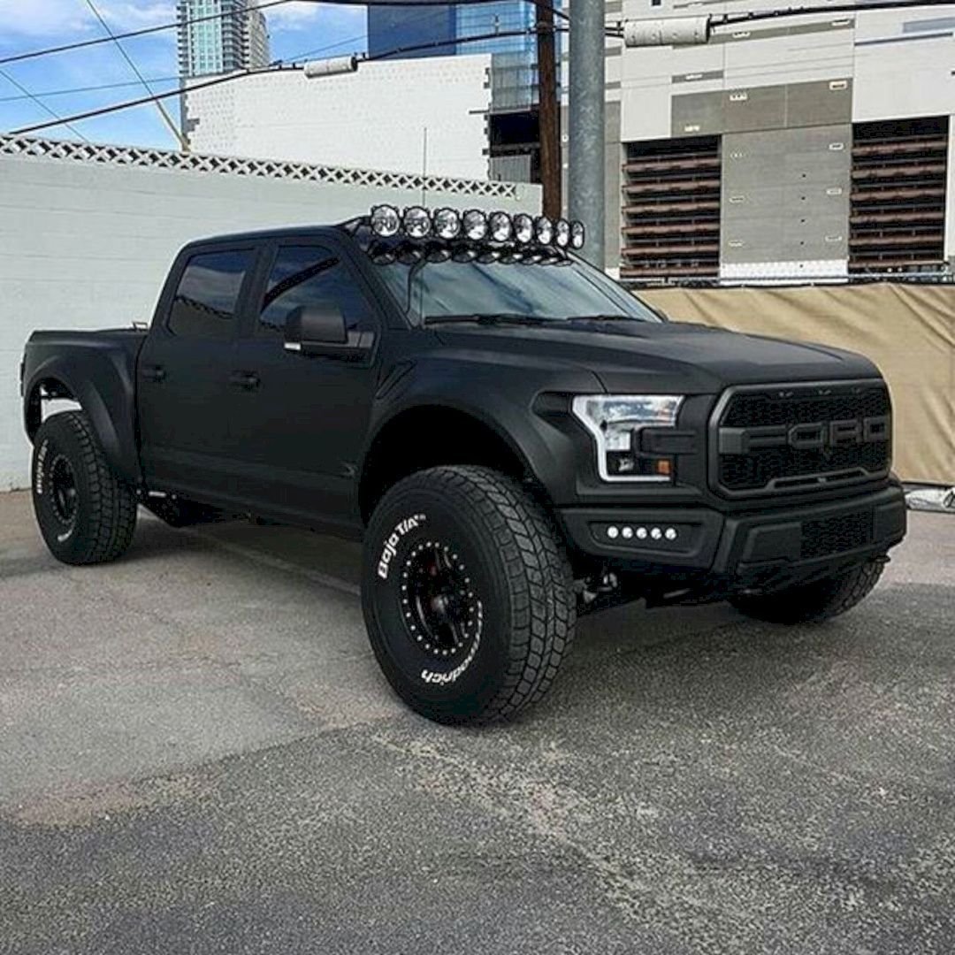 Ford f 150 Raptor чёрный матовый