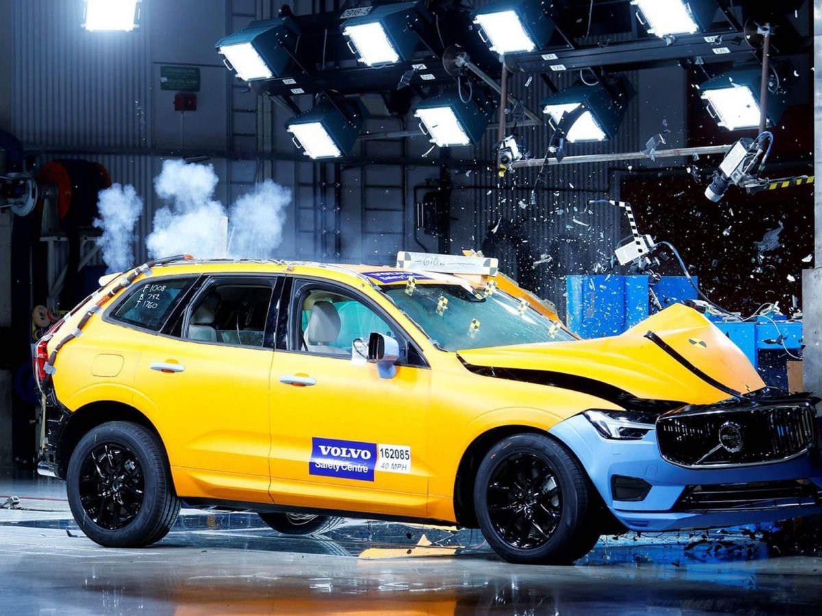 Volvo xc60 краш