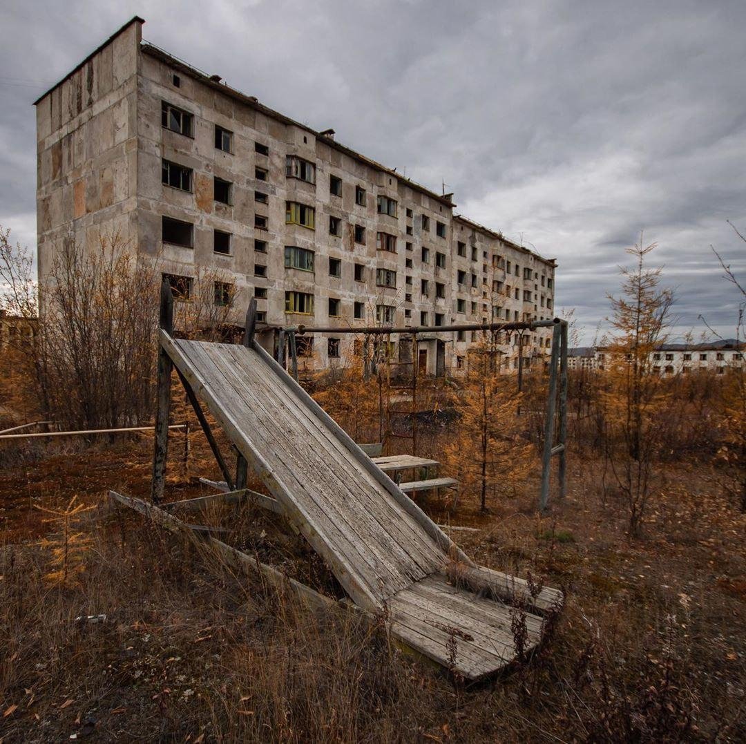 Заброшенный город-призрак России - Кадыкчан