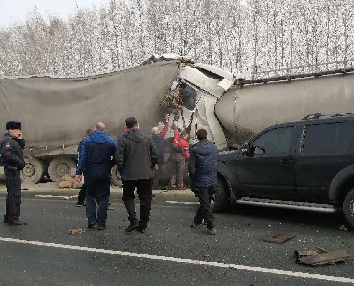 Авария на трассе Пенза Тамбов