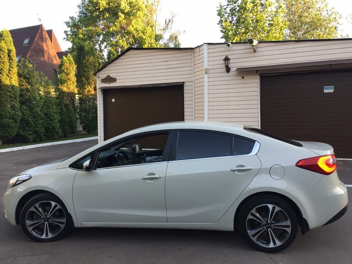 Kia Cerato 2014 белая