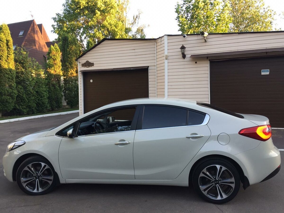 Kia Cerato 2014 белая