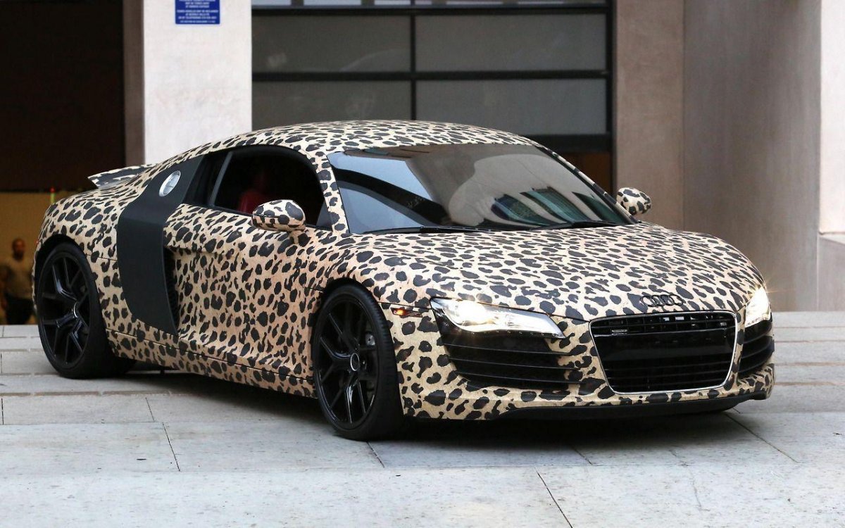 Audi r8 Leopard