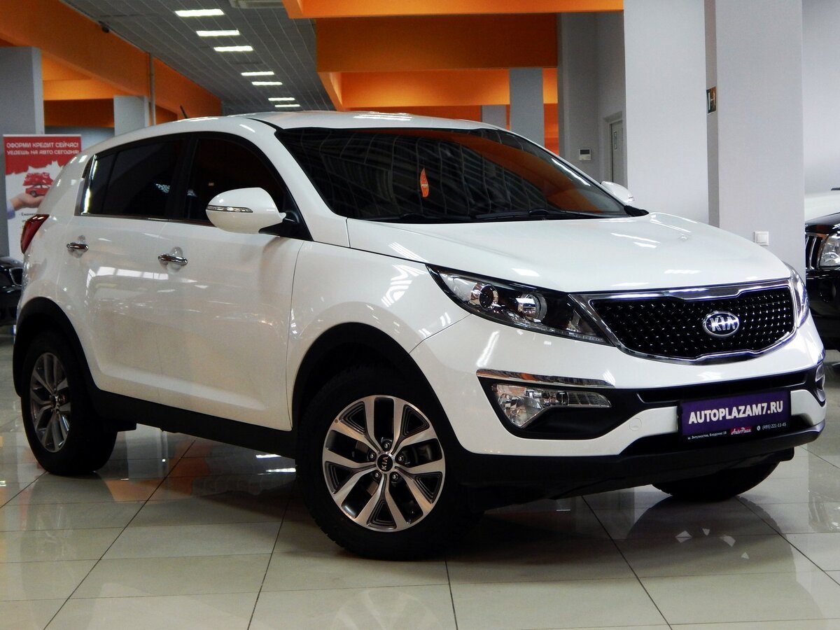 Kia Sportage 2015 белый