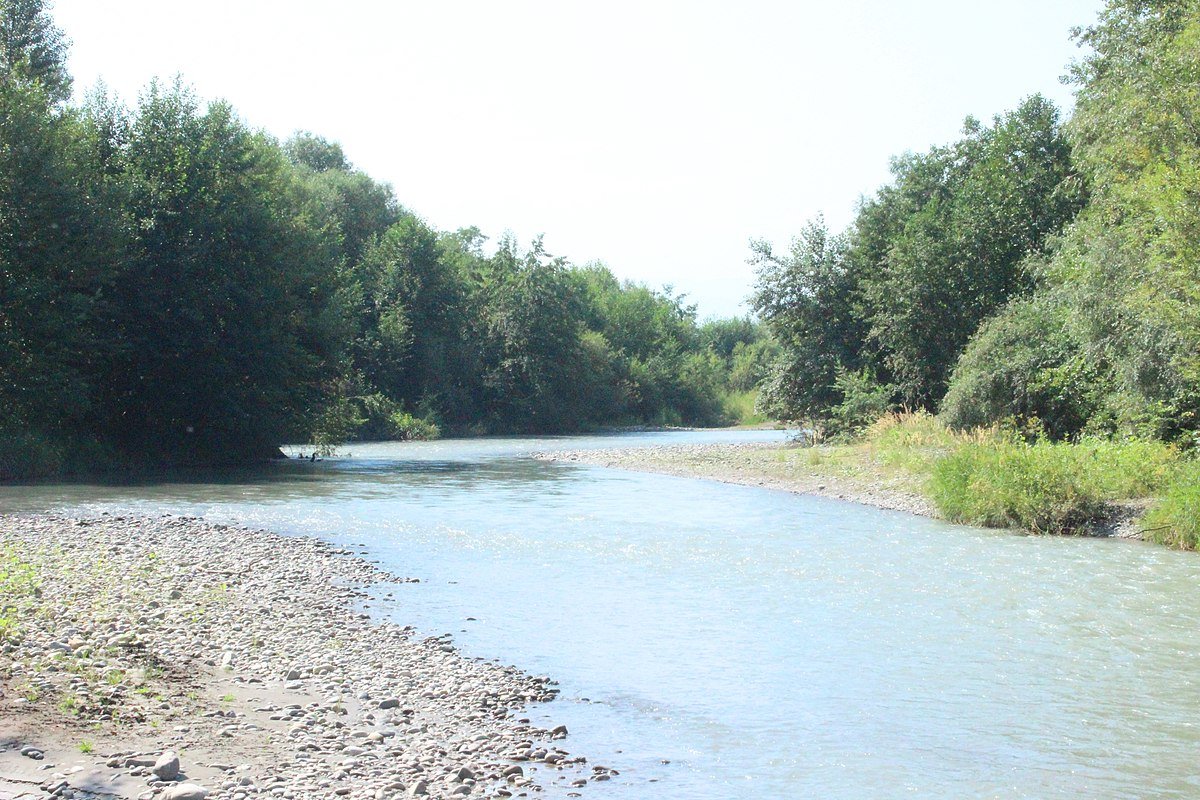Река Асса Чечня