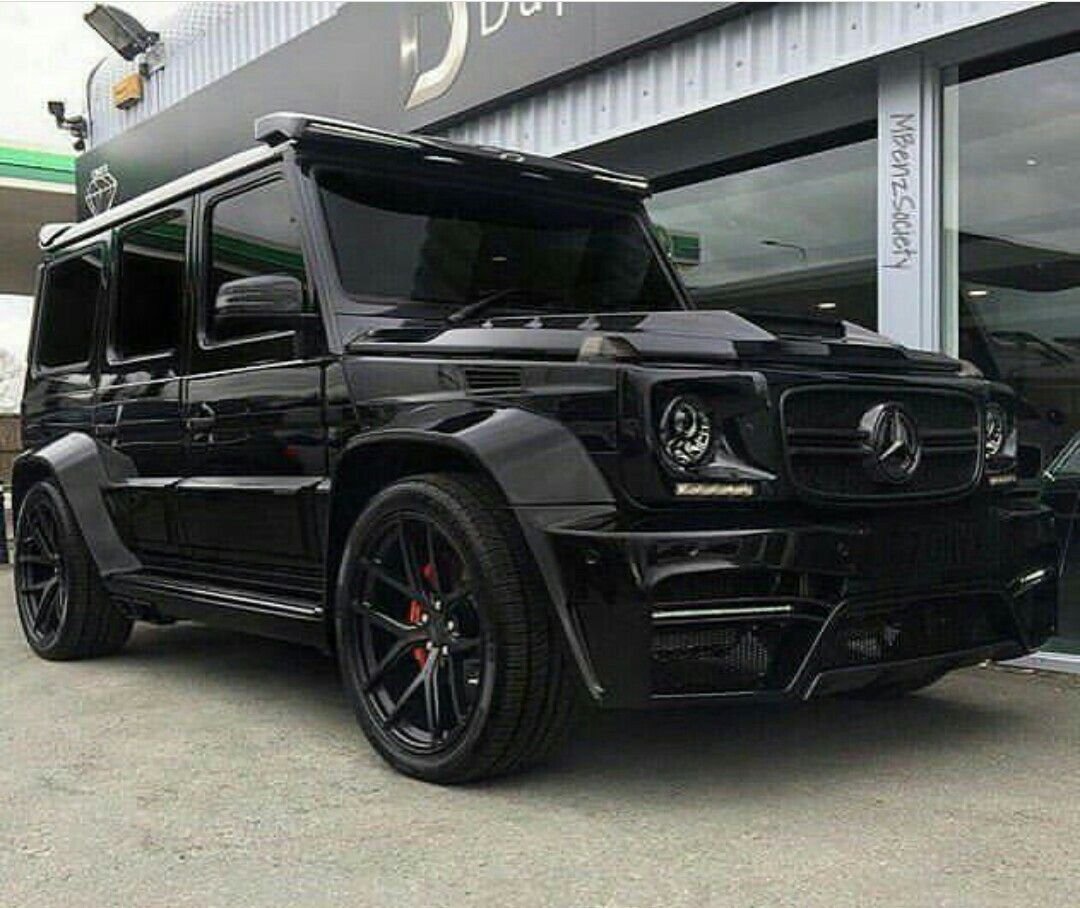 Мерседес Гелендваген Брабус черный