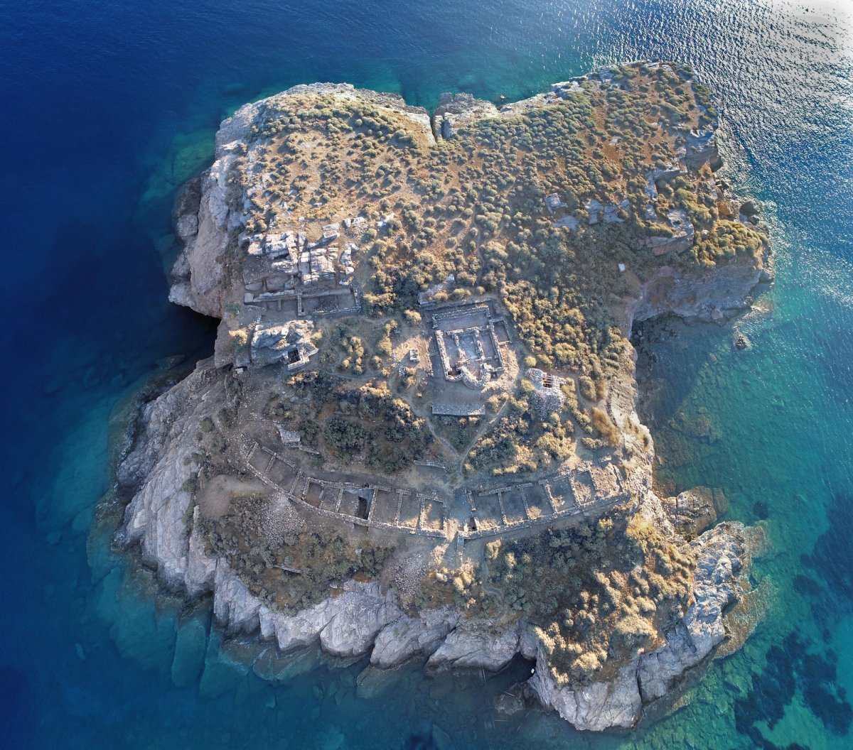 Греческий остров в эгейском море