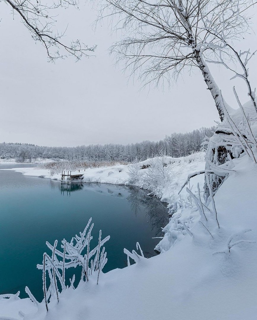 Озеро ключик Нижегородская область зимой
