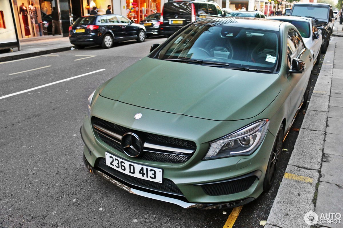 Mercedes CLA Green