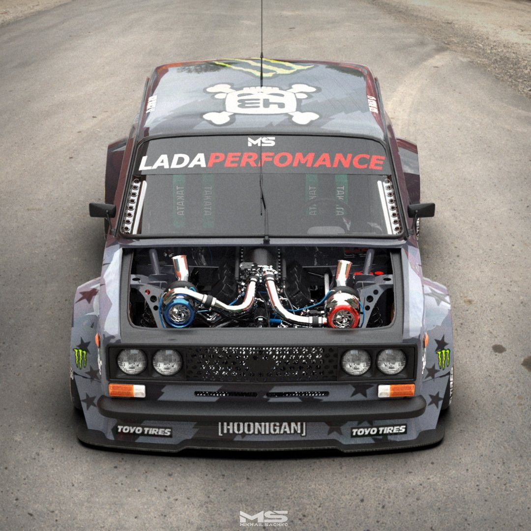 ВАЗ 2107 HOONIGAN