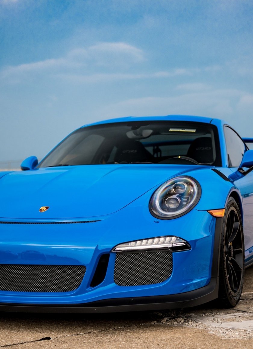 Porsche 911 gt3 Blue