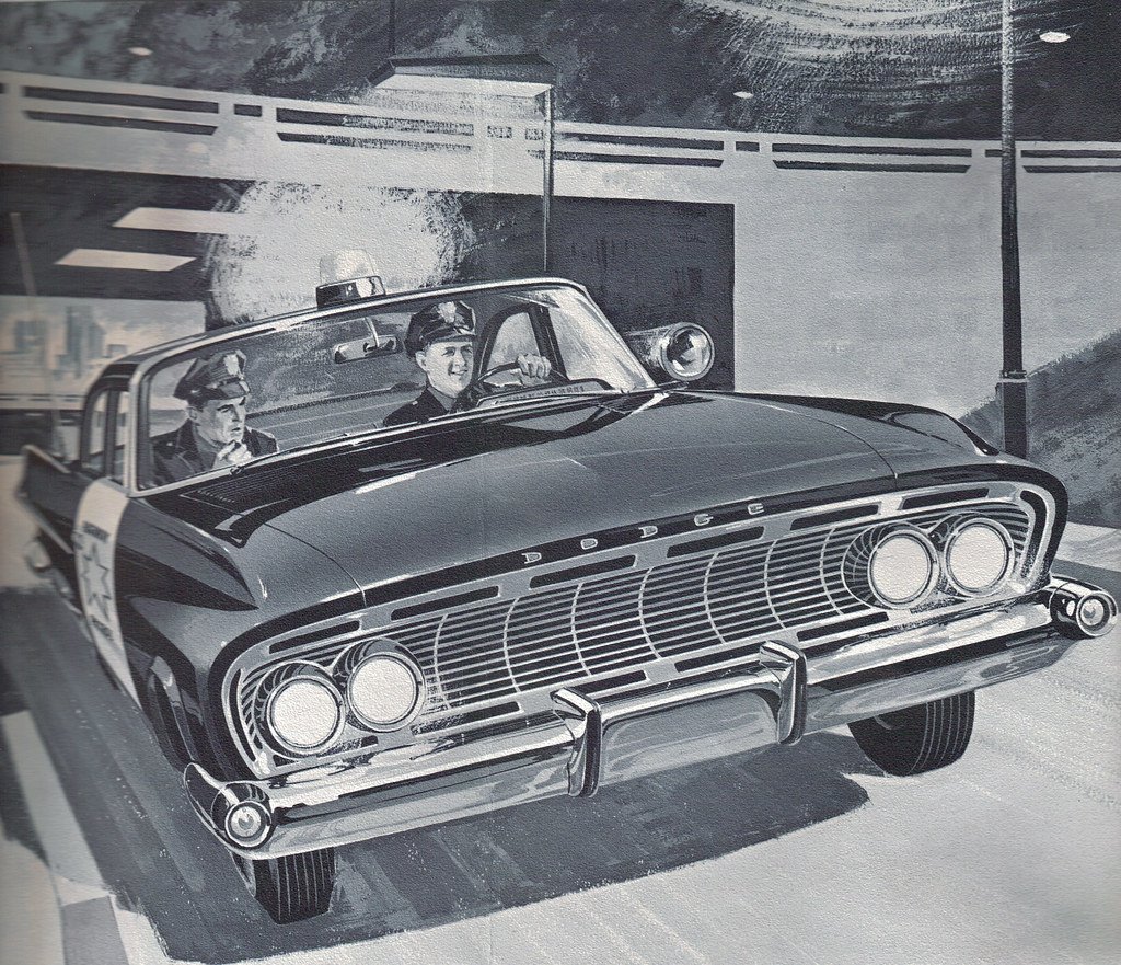 Police Oldsmobile 1961