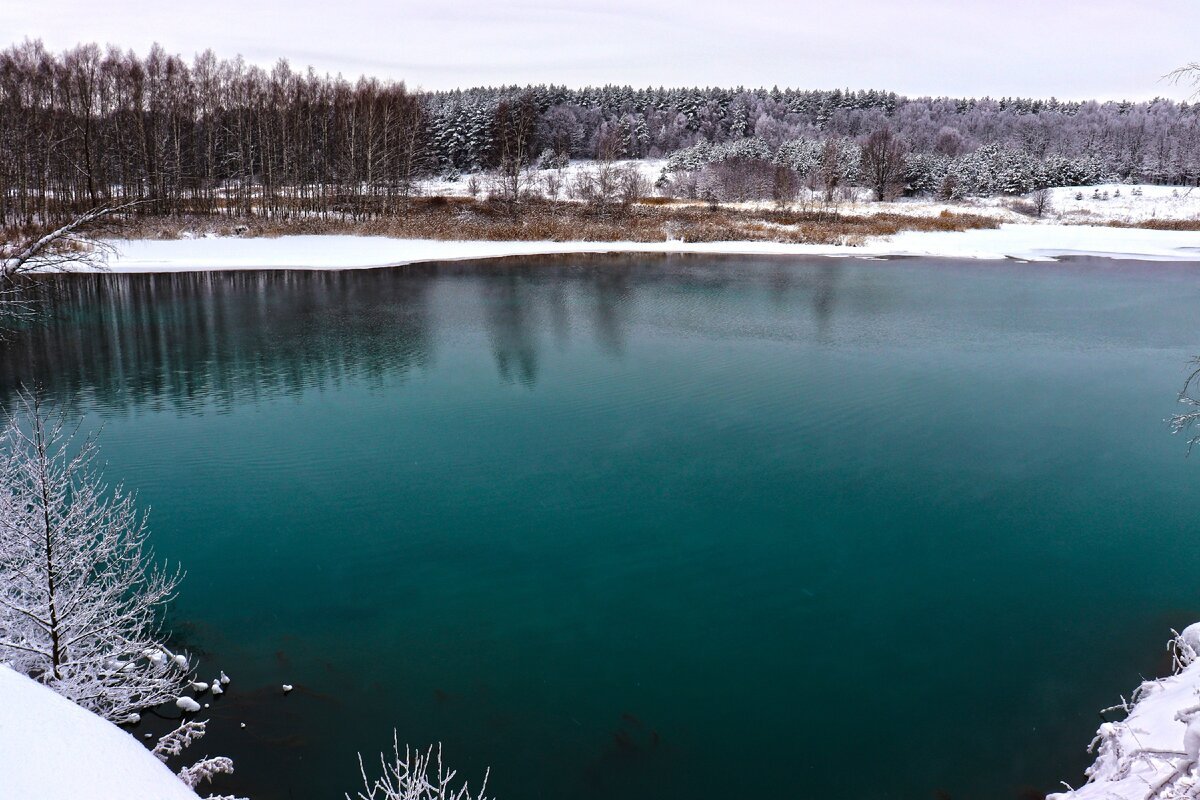 Голубое озеро Павловский район