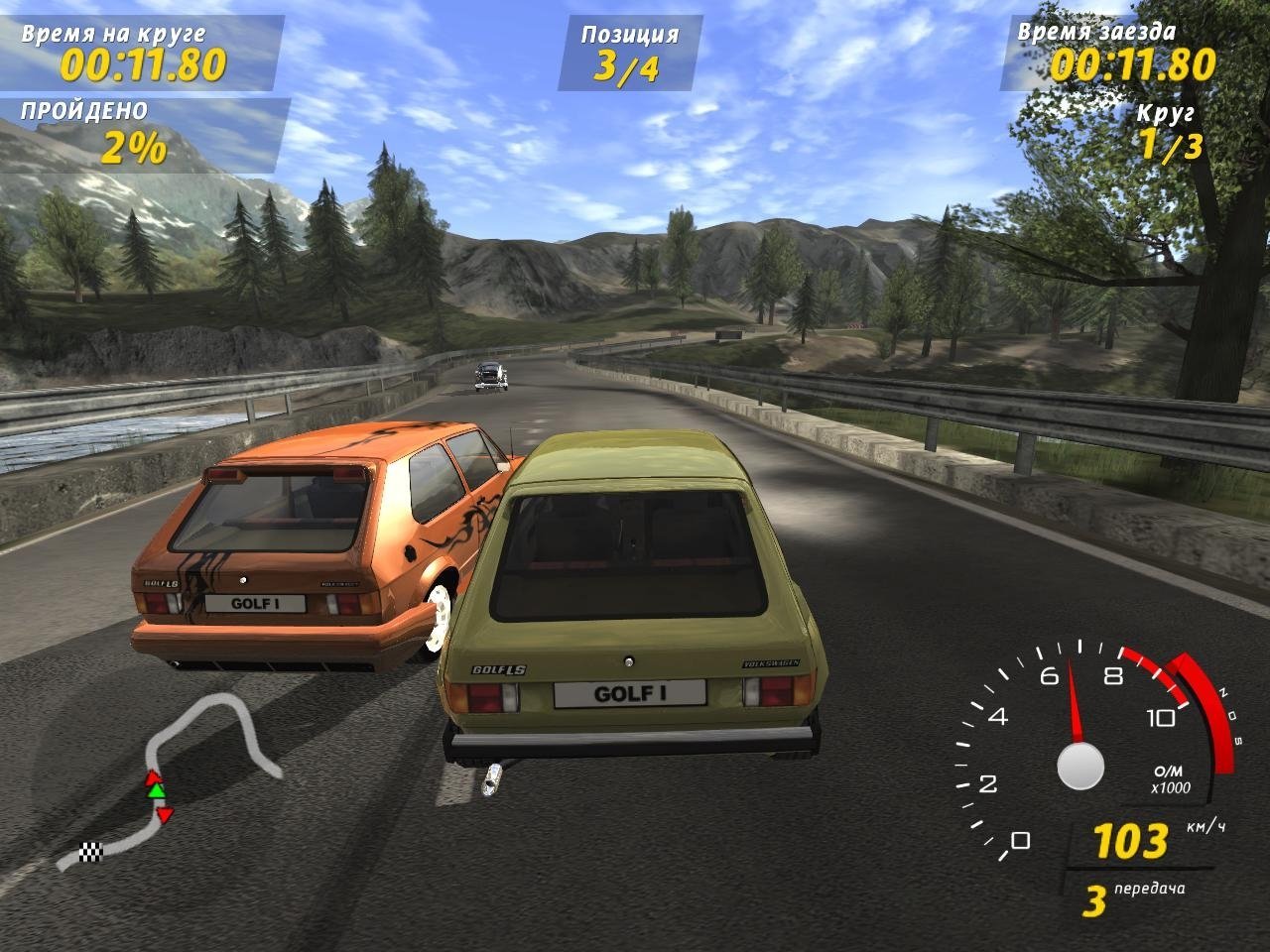 Игру обычные машины. Игра Volkswagen GTI Racing. GTI Racing Volkswagen Golf Racer. GTI Racing игра 2006. Русские гонки.