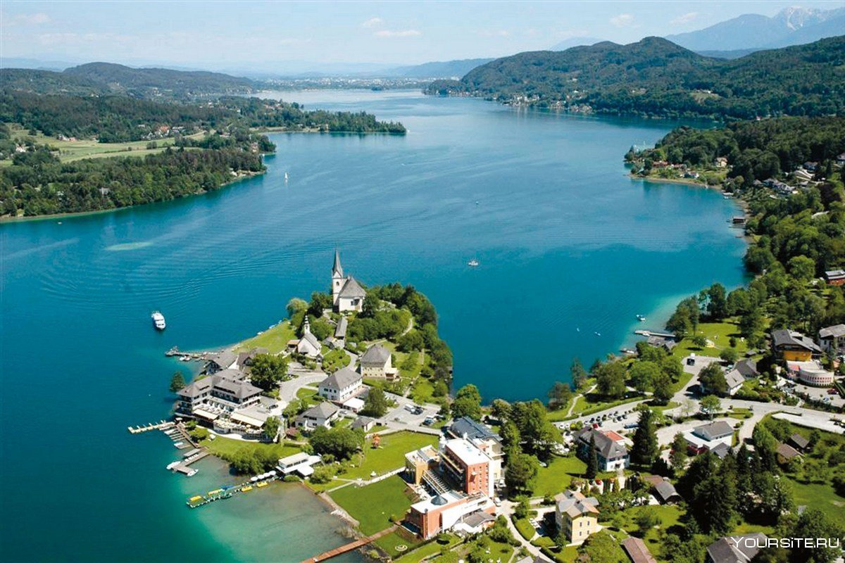 Каринтия Австрия озера