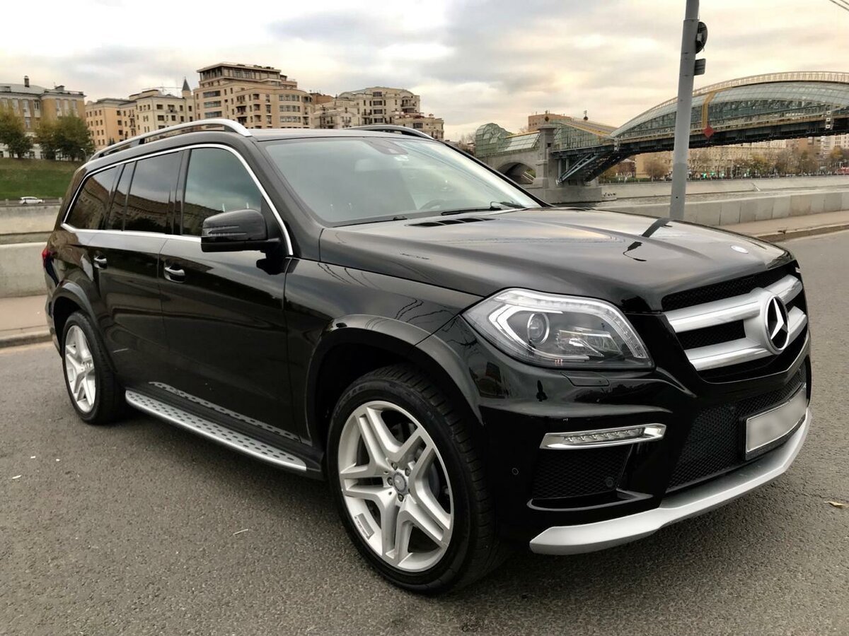 Mercedes Benz gl 350 черный