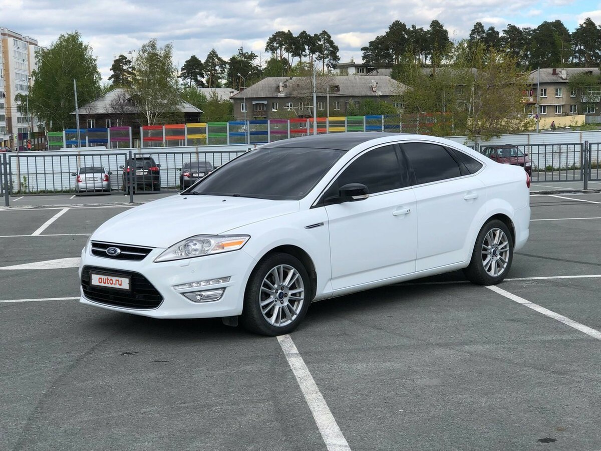 Ford Mondeo 4 белый